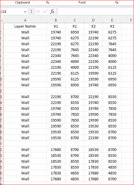 Solved: corner points extraction to excel - Autodesk Community