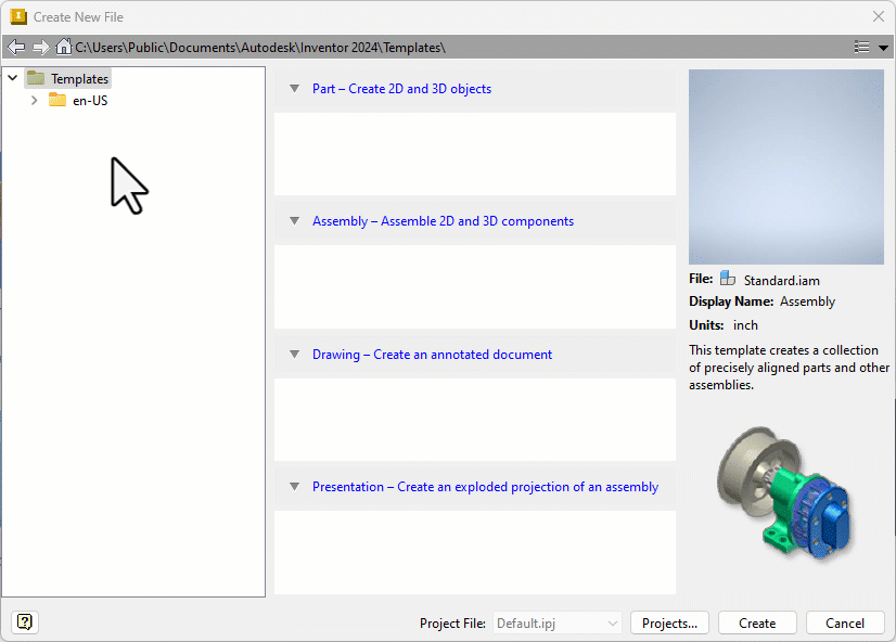 Solved: Template Not Showing - Autodesk Community
