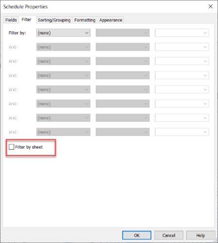 re-creating excel table in schedules - Autodesk Community