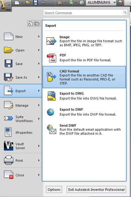 IPT FILE TO STEP OR IGES - Autodesk Community