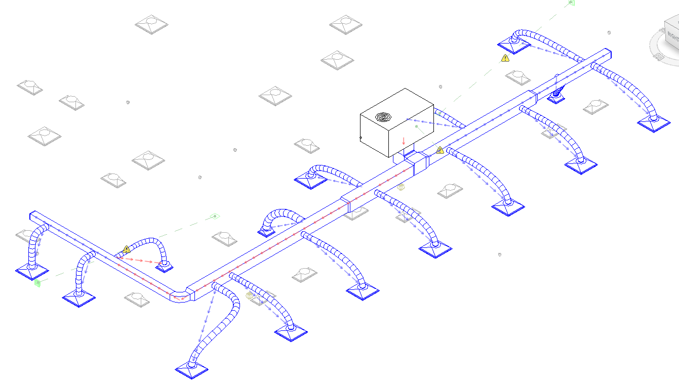 It appears Revit randomly generates airflow direction. - Autodesk Community