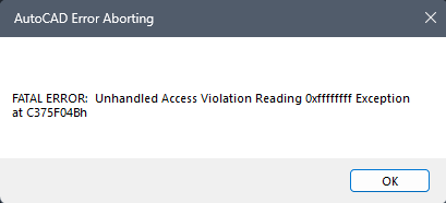 Frequent Crashing - Fatal Error - Autodesk Community