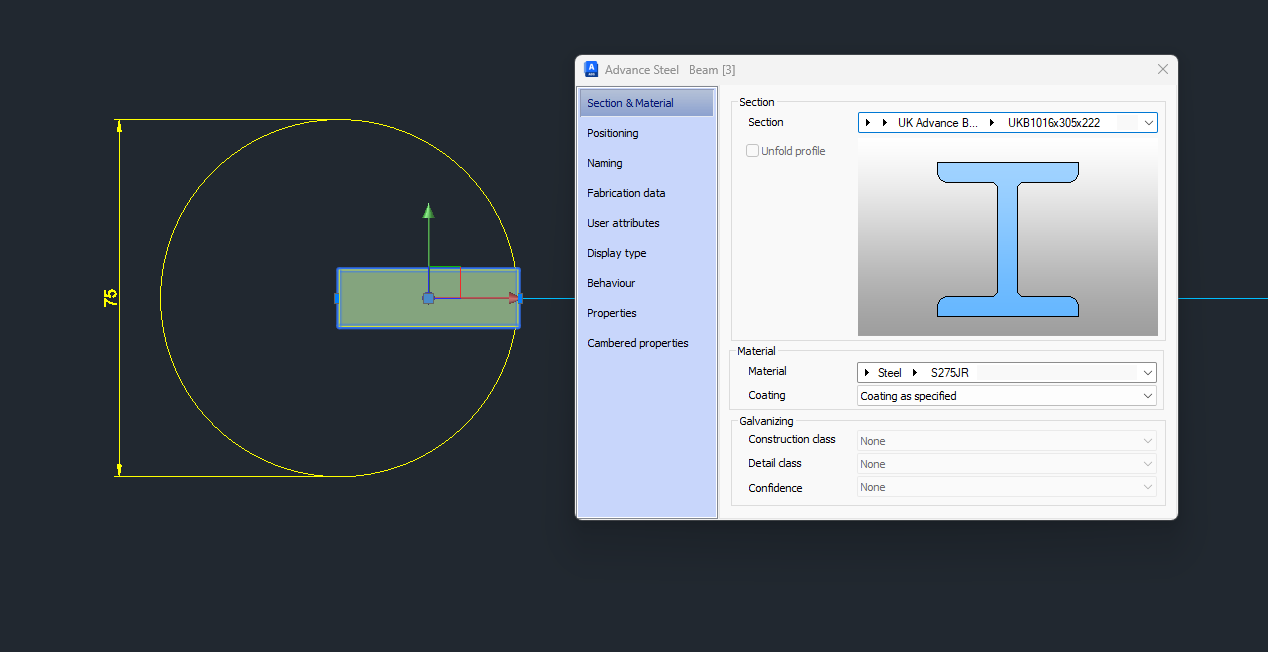 Solved: Beam size very small in 3D - Autodesk Community