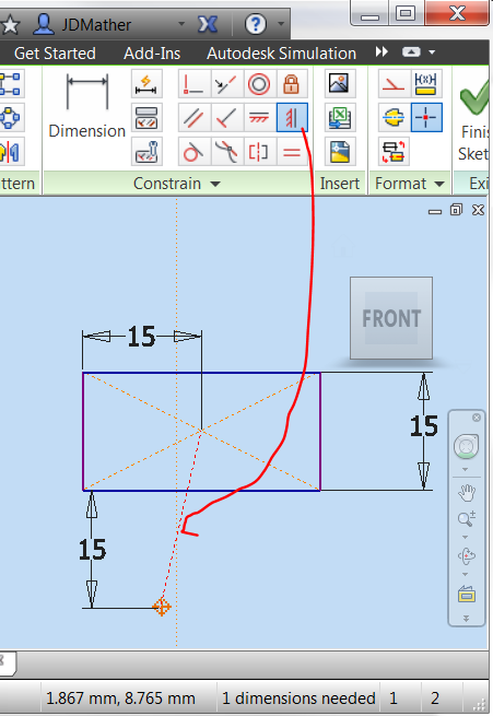 Solved: Help with Isometric sketch - Autodesk Community