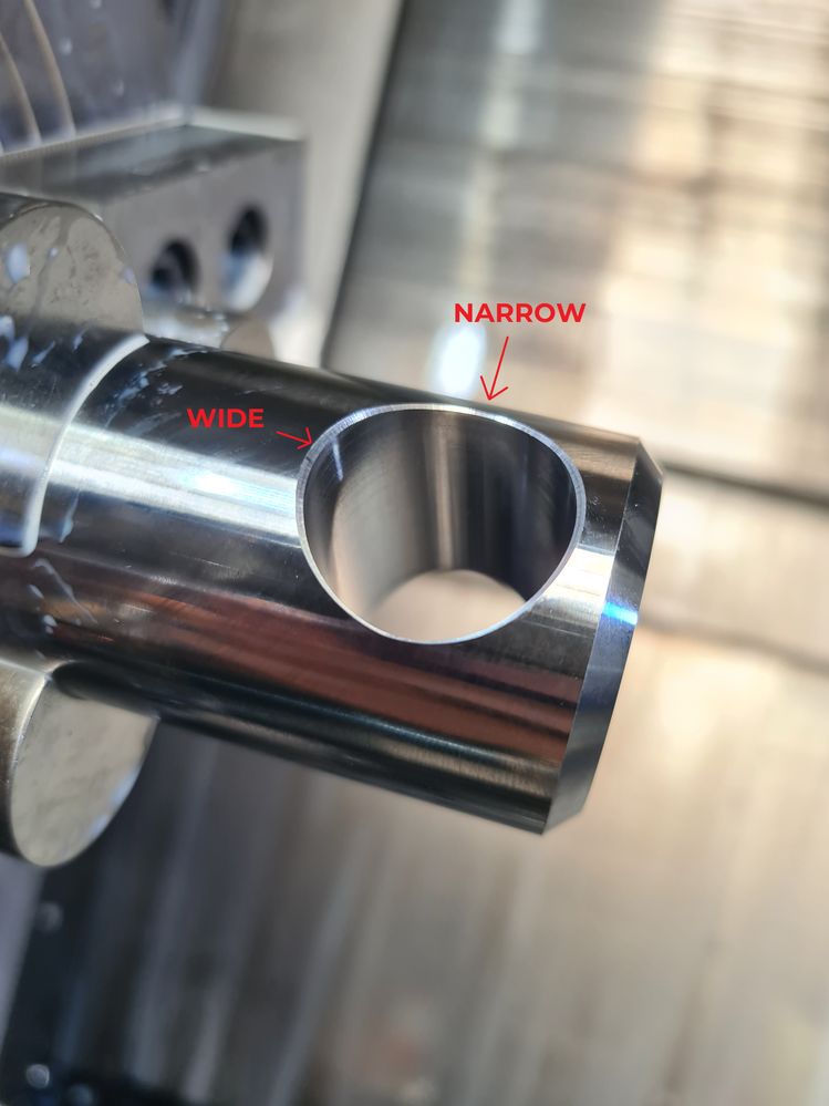 Understanding of making chamfer on wrapped cylinder - Autodesk Community