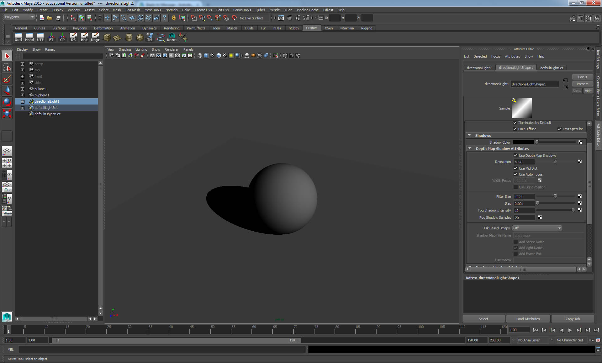 Soft shadows in Viewport 2.0 - Autodesk Community - Maya