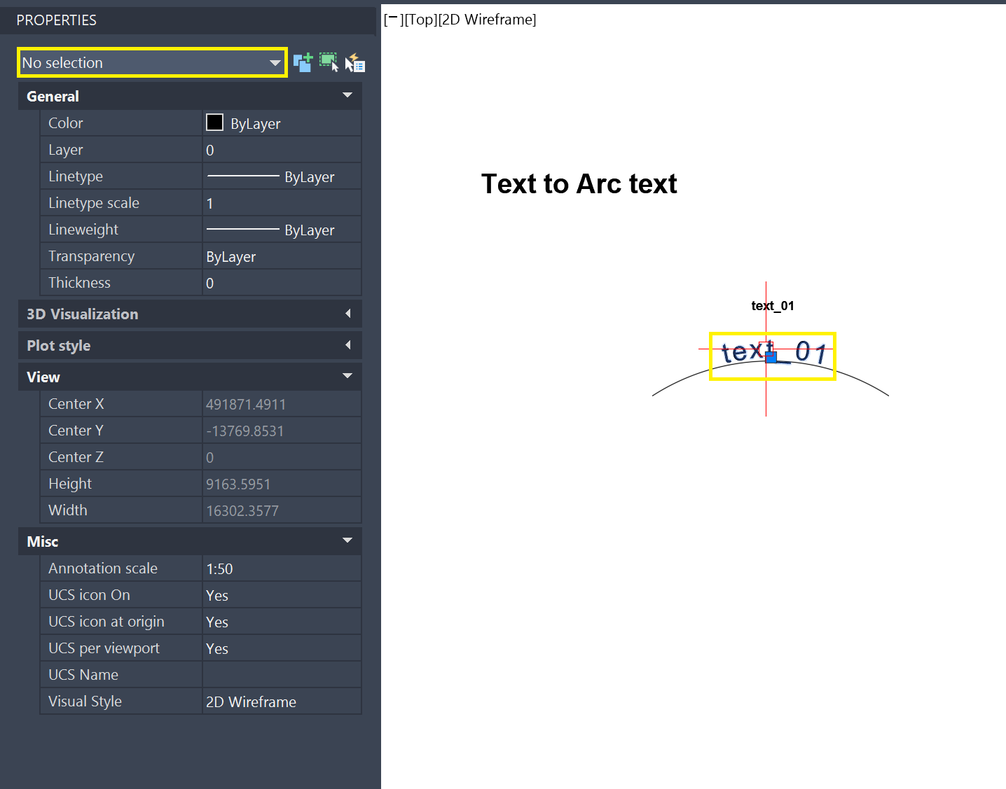 Solved: Text to Arctext > orient Arctext - Autodesk Community