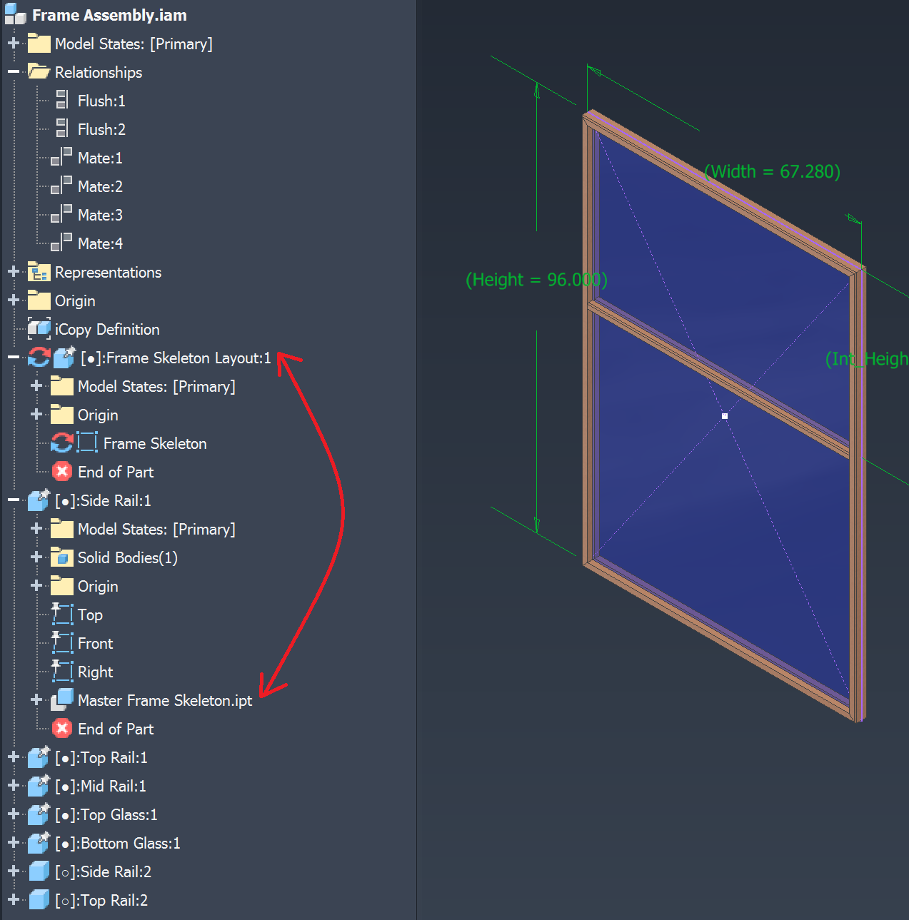 Solved: Re: Inventor 2024.1.1 iCopy using a top-down (Multi Body Solid ...
