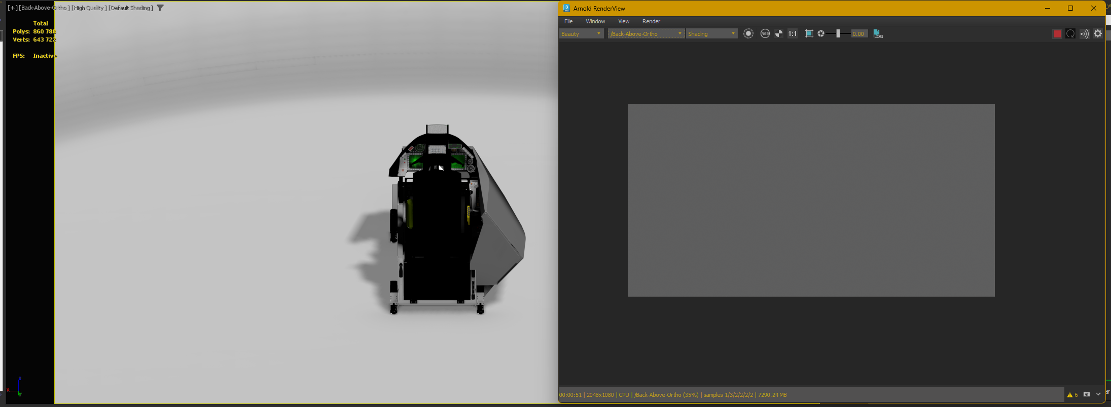 Solved: Orthographic camera renders wrong - Autodesk Community