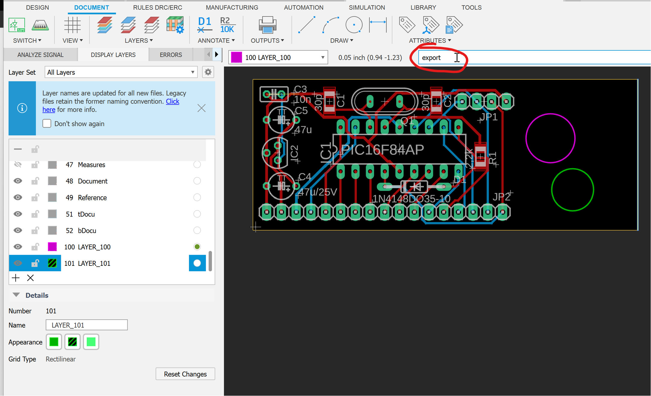 Print to file from PCB artwork goes wrong - Autodesk Community