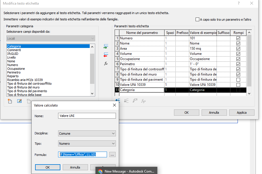 Create a parameter - For Air Flow rules - Autodesk Community