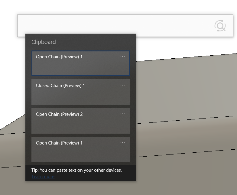 Chain selections polluting my clipboard - Autodesk Community