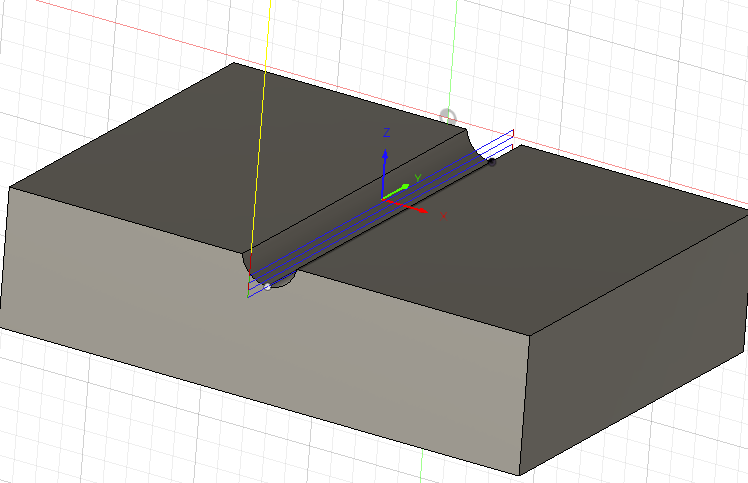Machining a groove with a ball mill. - Autodesk Community