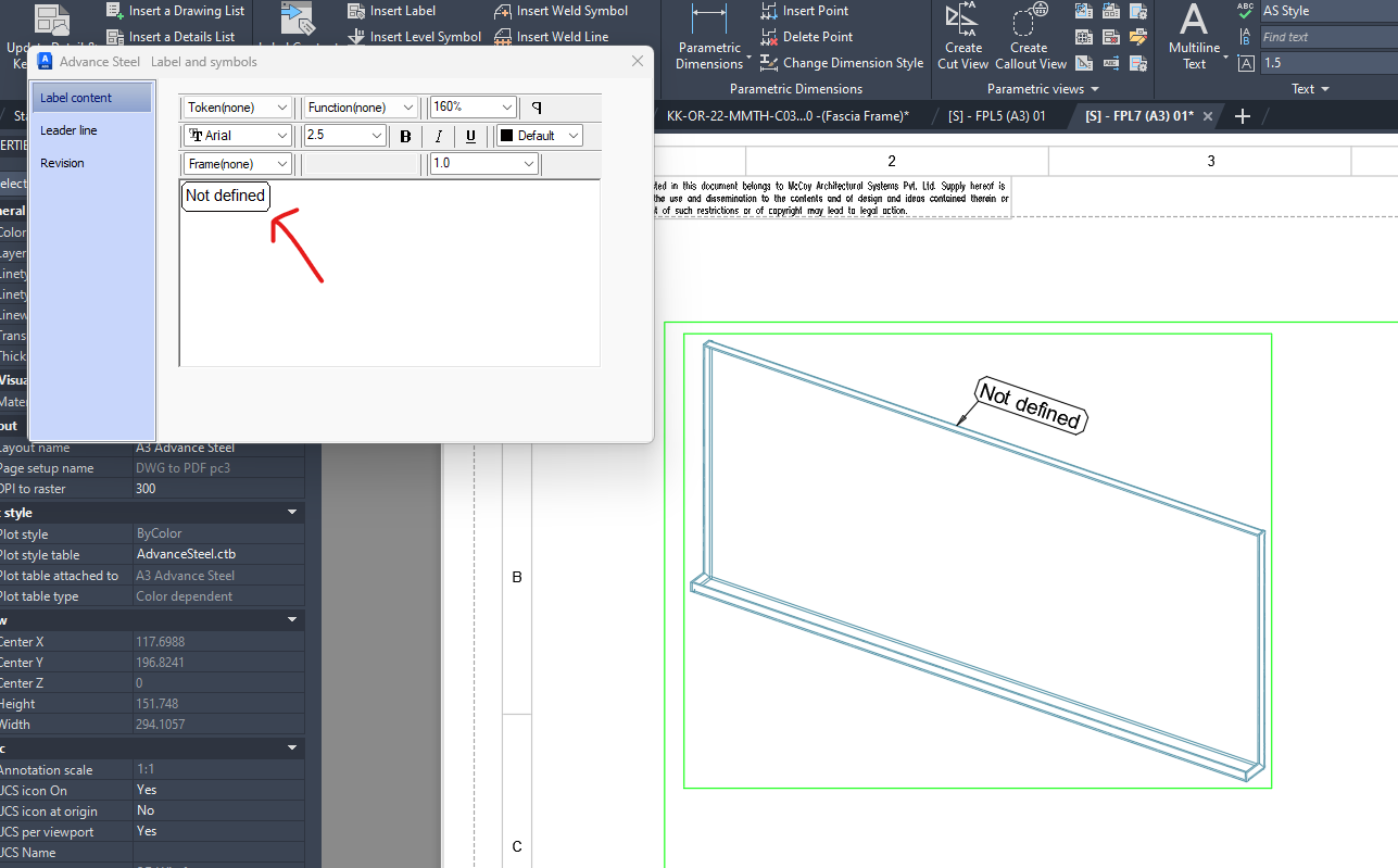 Unable to find and edit 3D detail label - Autodesk Community