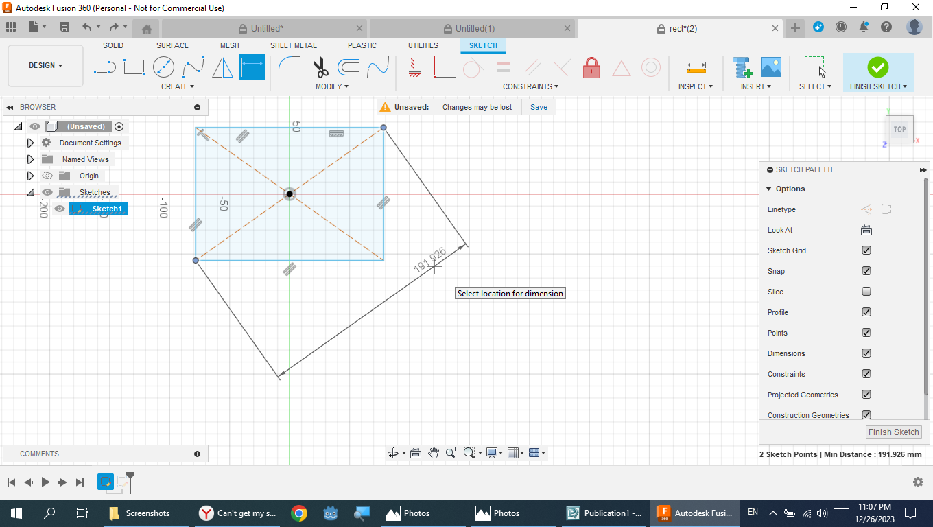 Solved: Can't get my shapes to be fully constrained - Autodesk Community