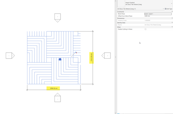 Solved: Custom Hatch - Tile "Superhatch" In ACAD, Loads In As "Import ...