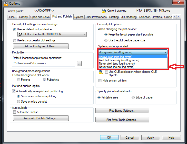 Printing error report Autodesk Community