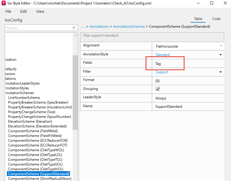 Solved: PIPE SUPPORT TAG MISSING IN ISOMETRICS - Autodesk Community