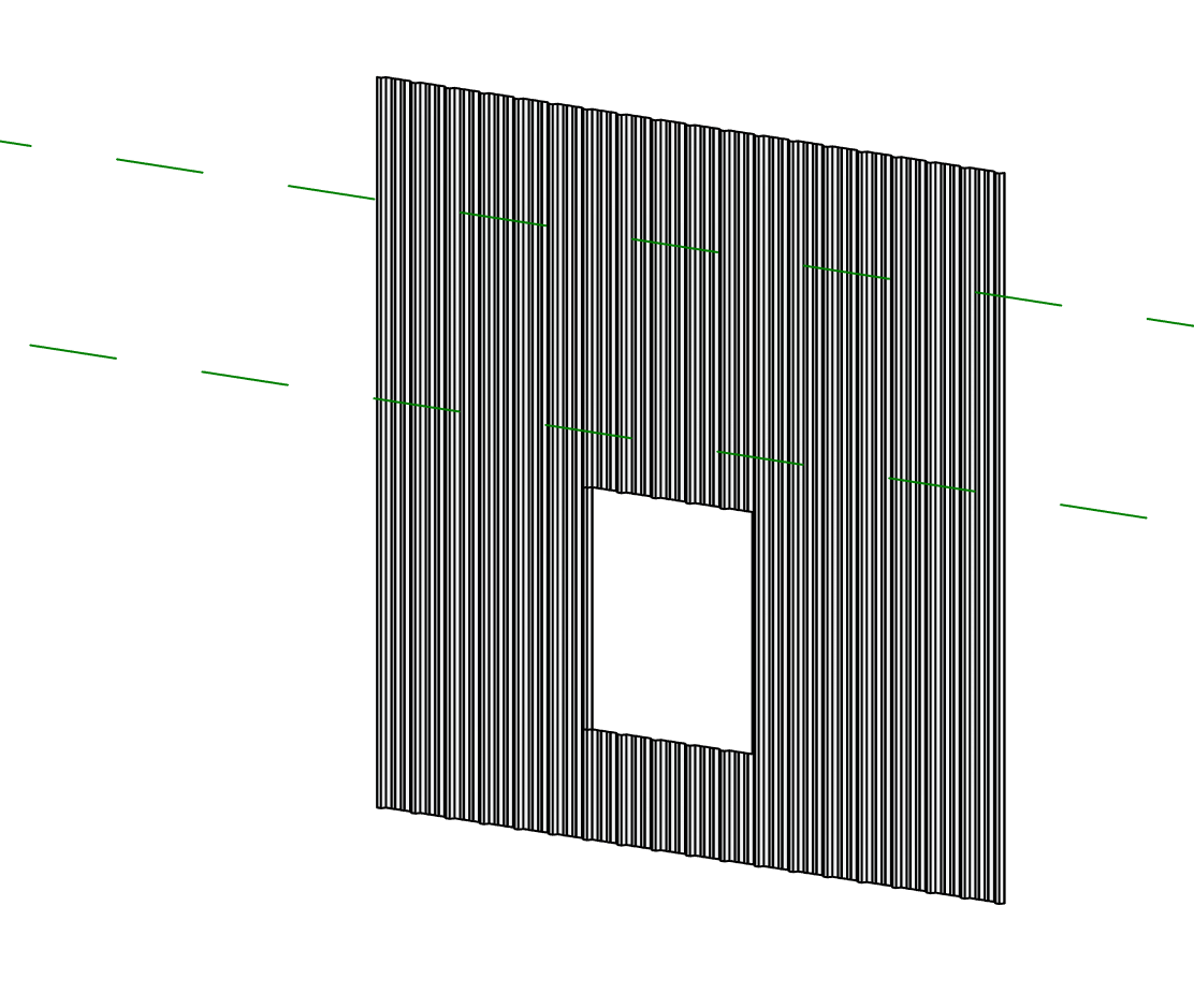 Solved: Trying to truncate an Exterior Glazing Curtain Wall panel ...