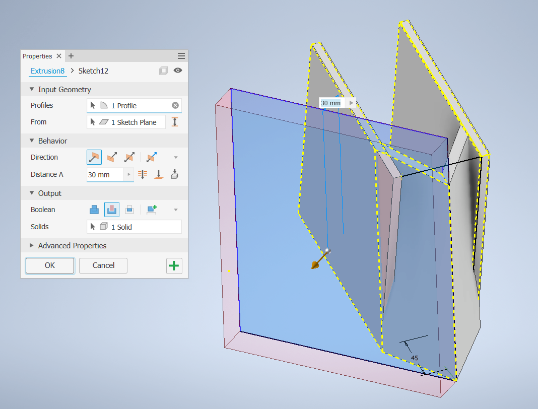 Solved: Extrusion Cut is not working - Autodesk Community