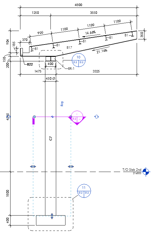 Solved Structural Columns not Showing in Plan Autodesk Community
