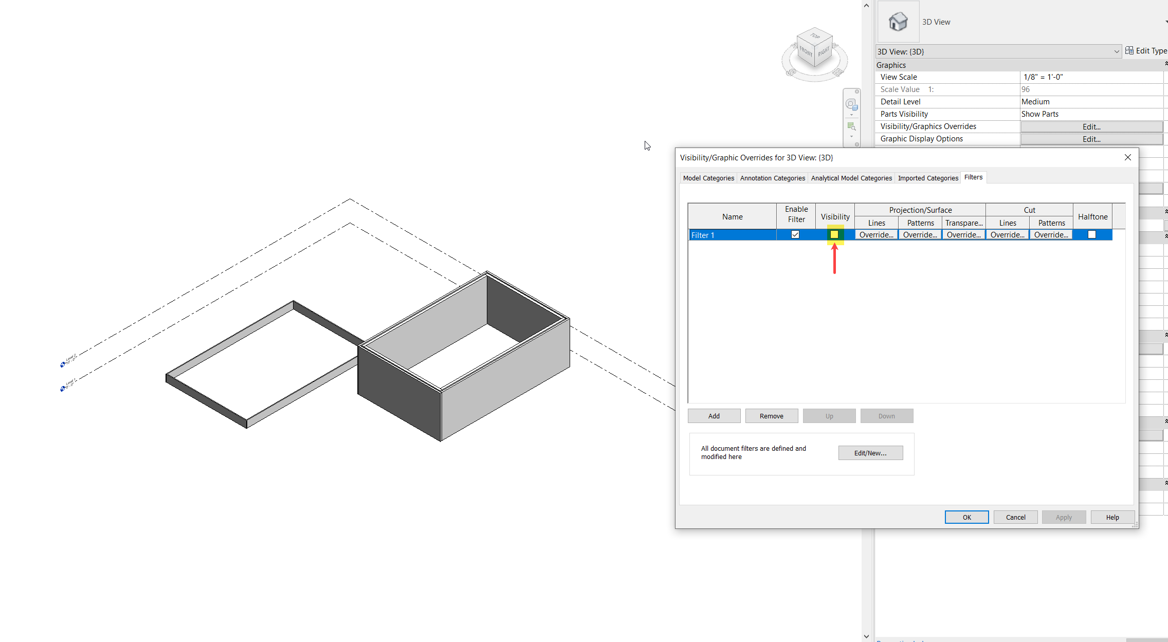 Filters, material takeoff and 3D views Autodesk Community