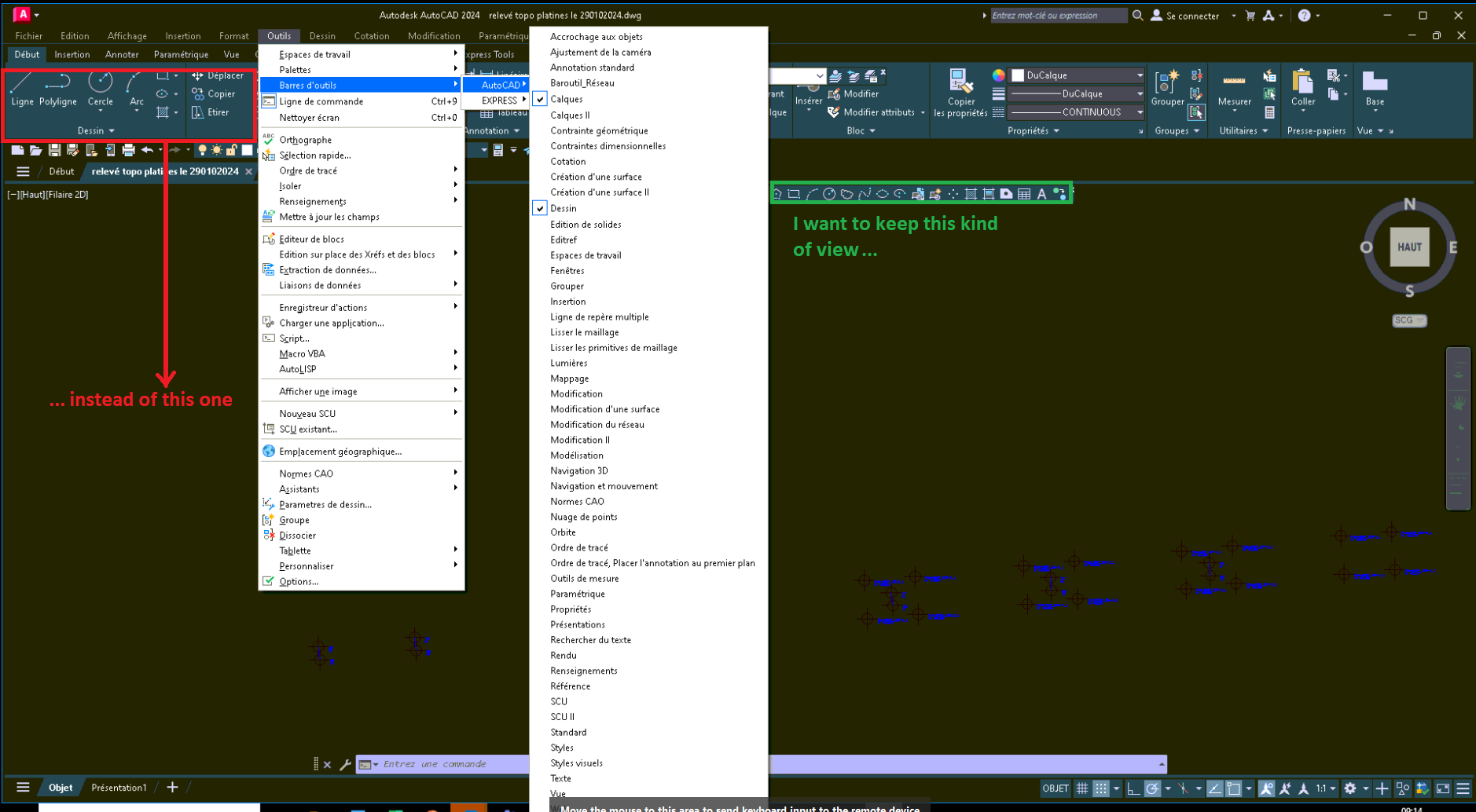 Solved User Settings Autocad 2024 Classic View Autodesk Community   1320455i27F8E07D6CB5F4C3