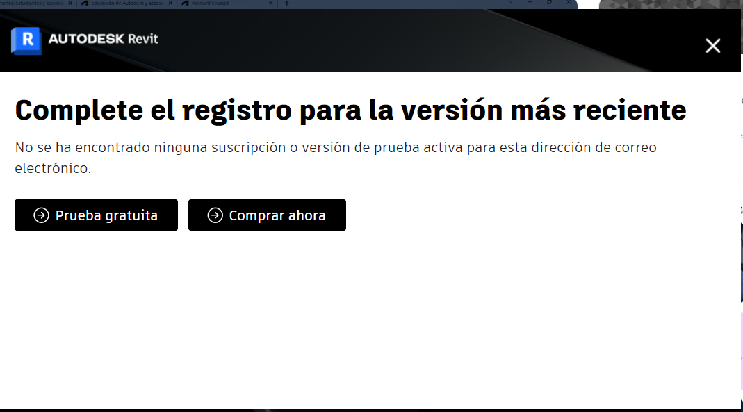 NO PUEDO ACCEDER A REVIT ESTUDIANTIL - Autodesk Community