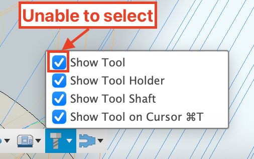 Unclickable checkbox - Autodesk Community