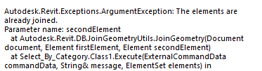 Select element and check solid does Intersect then Join - Autodesk ...