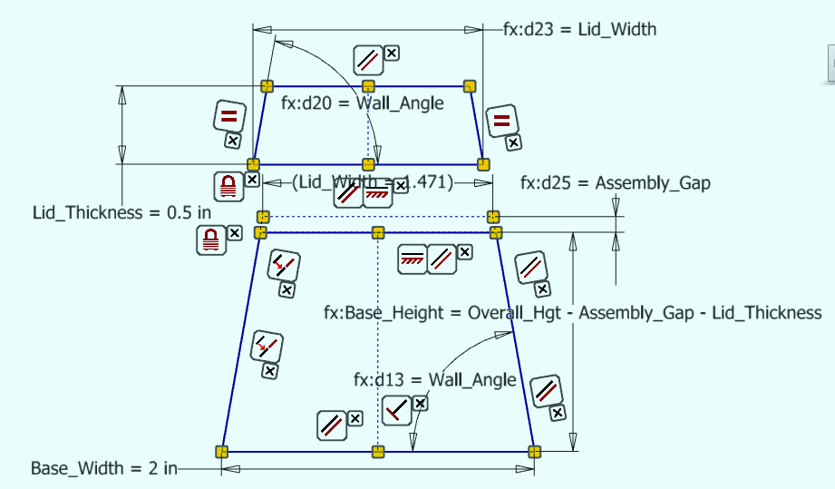 Parametric layout design using sketch blocks confusion Autodesk Community