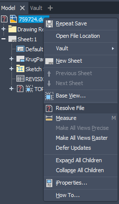 Resolve File in Inventor Drawing using iLogic - Autodesk Community