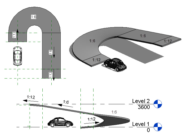 Solved: Arbitrarily shaped ramps - Autodesk Community