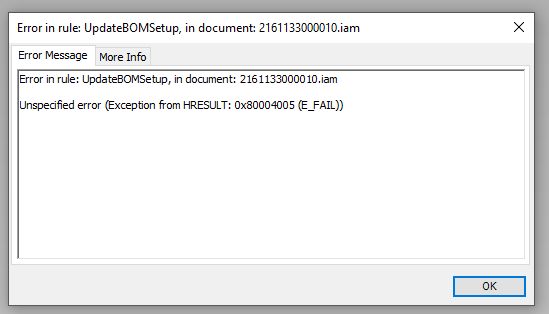 Why does this code fail when I refresh the file after move it ...