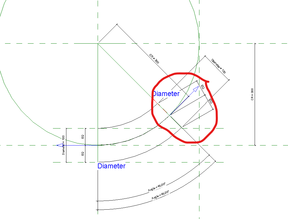 Solved: Problem with elbow family - Autodesk Community