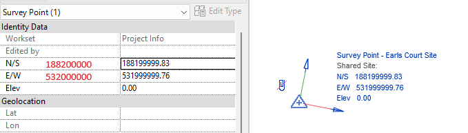 Survey Point not moving to the exact input value - Autodesk Community