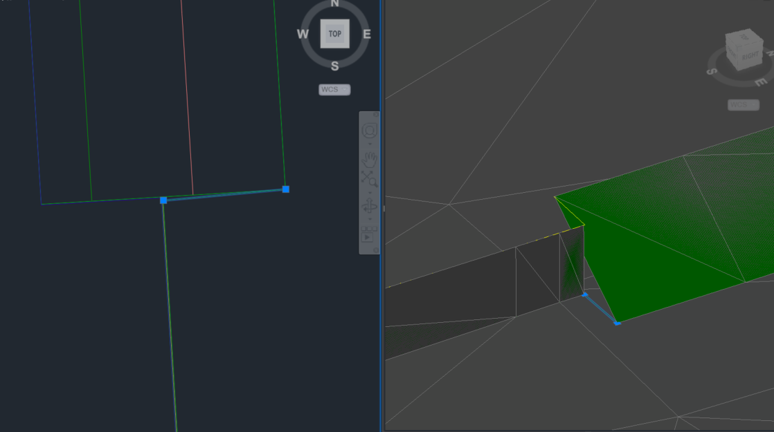 ‘Transition between two different surface targets is not supported yet ...