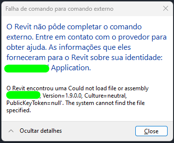 Cant run code of my project in revit - Autodesk Community