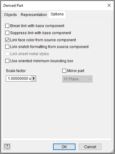 Derived part material and stock number - Autodesk Community