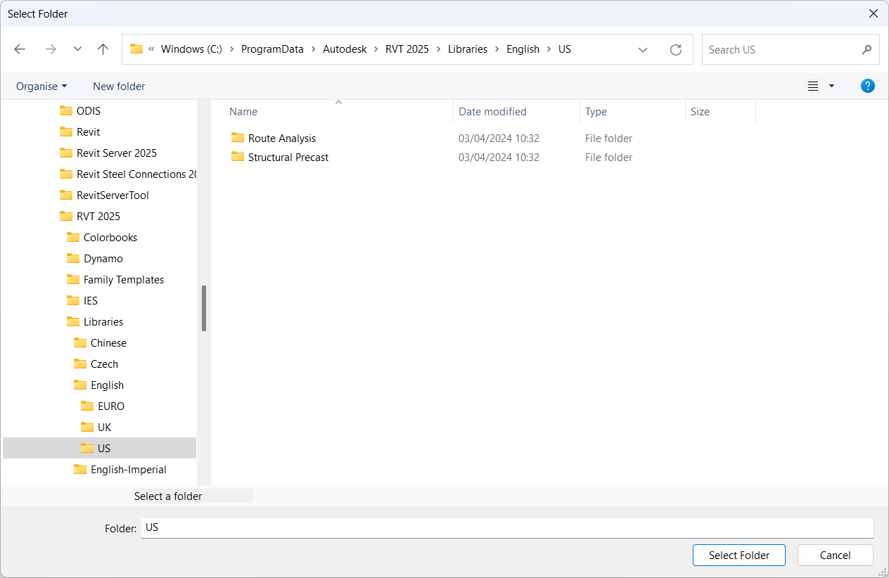 Solved: Precast content is missing - Autodesk Community