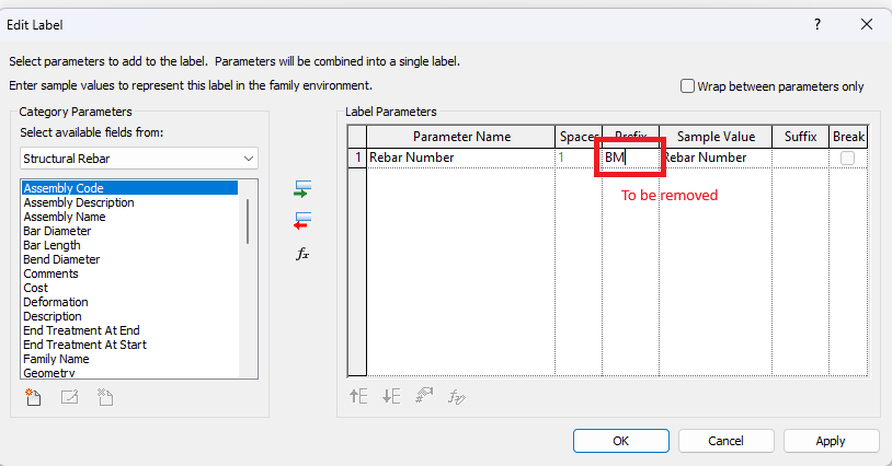 strange rebar issue with numbers not existing - Autodesk Community