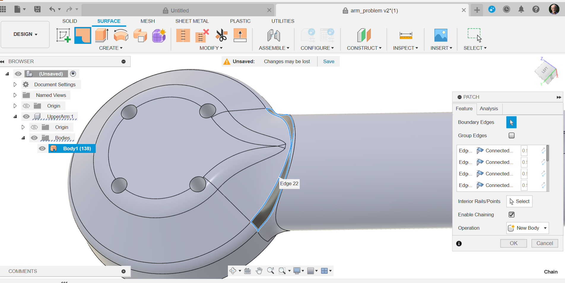 Solved: missing a section in design - Autodesk Community