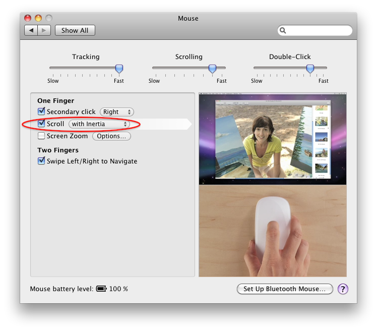 one finger zoom on magic mouse???? Autodesk Community