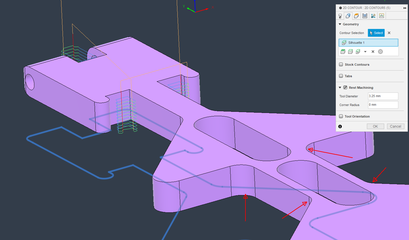 Solved: Did I do this toolpath the easy way...there must be a better ...