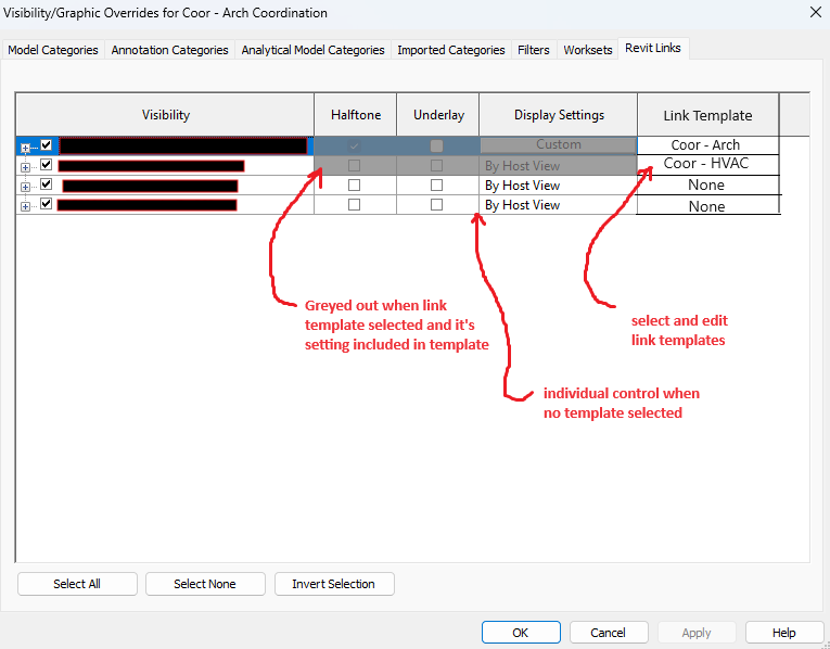 View Templates for Revit Links - Autodesk Community