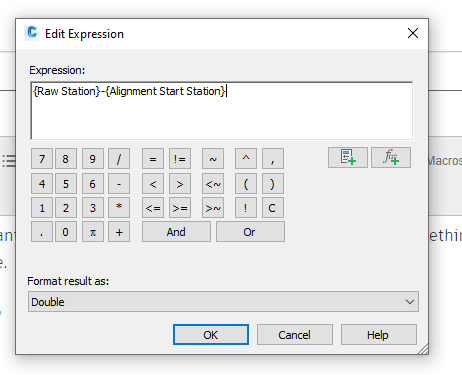calculate distance along alignment - Autodesk Community