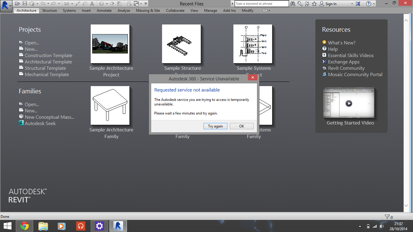 Solved: Can't sign in to Autodesk on Revit 2015, 3DS Max or AutoCAD 2014 -  Autodesk Community - A360