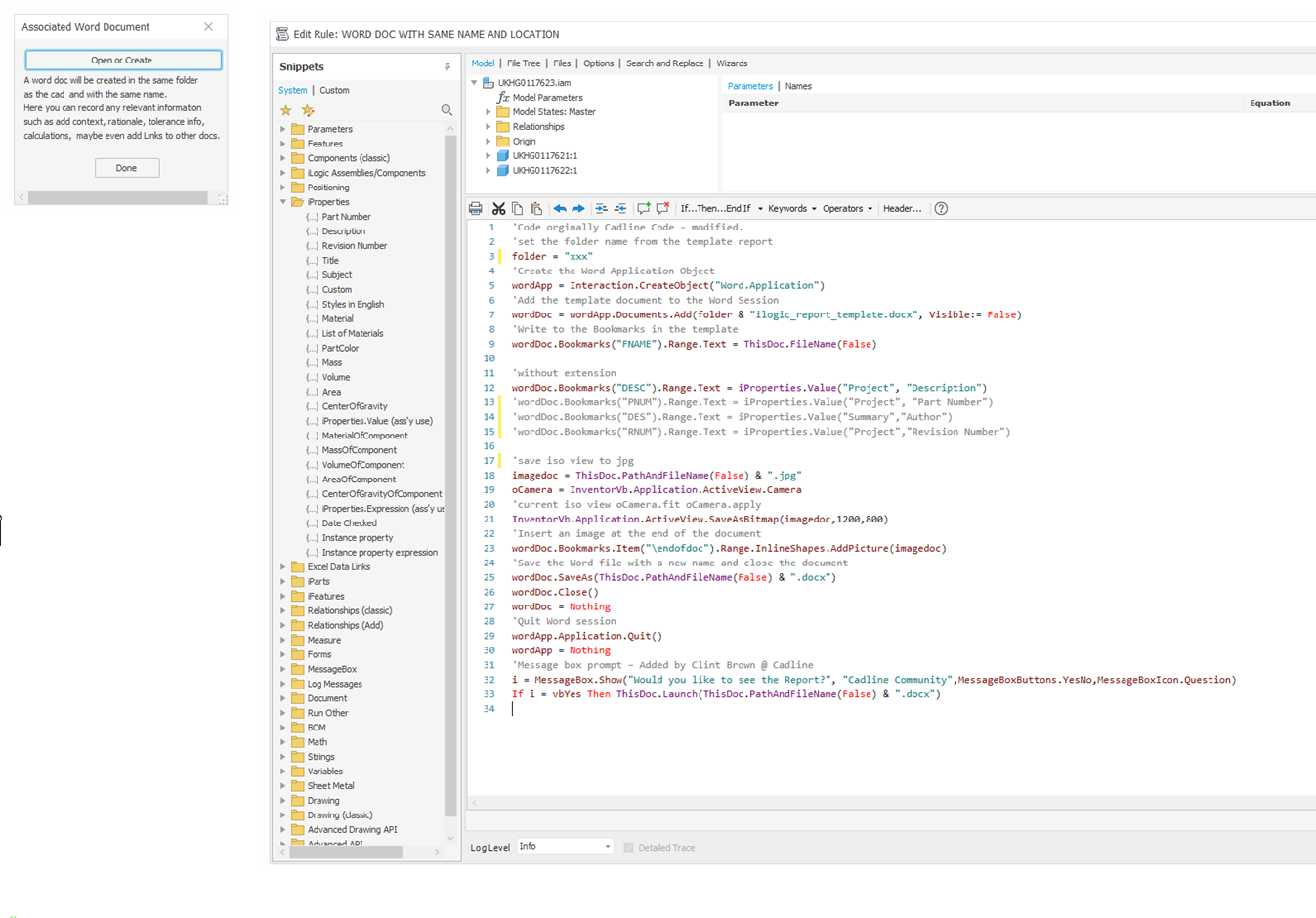 Solved: Great Code - Thank you @Cadline. Now I need it to work with ...