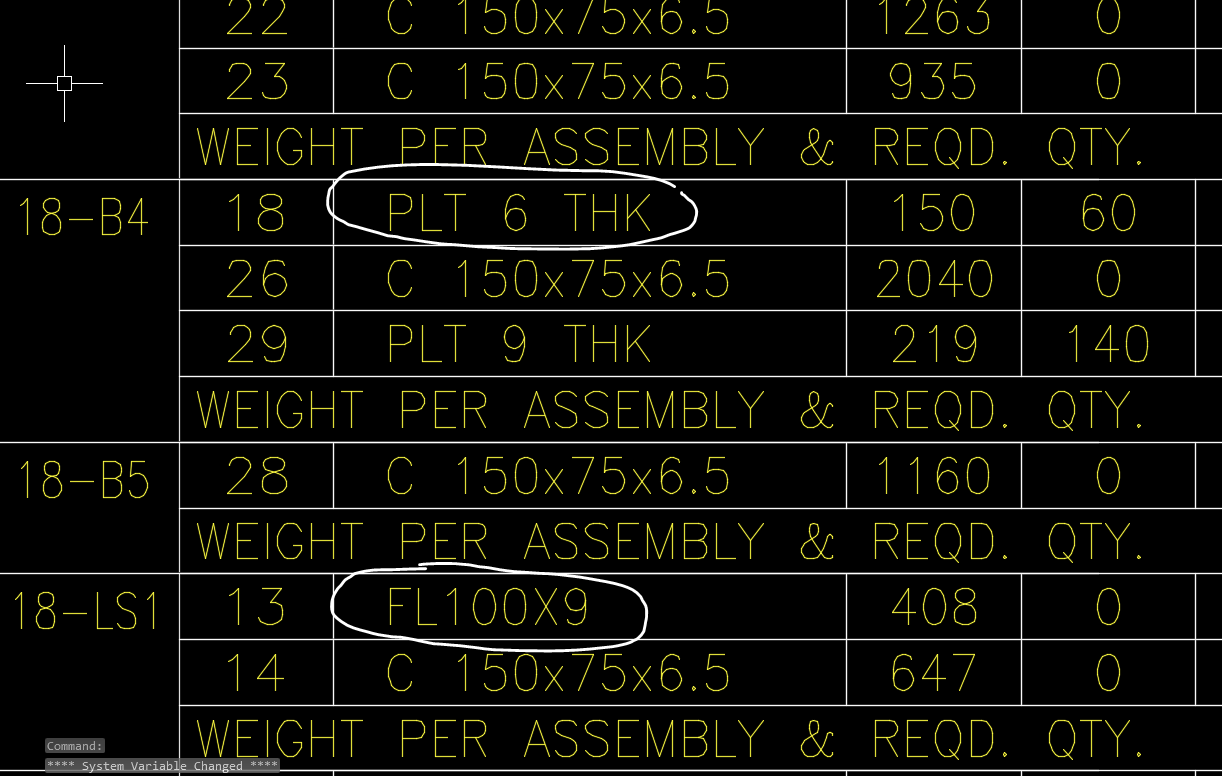 MATERIAL LIST - PLATE NAME - Autodesk Community