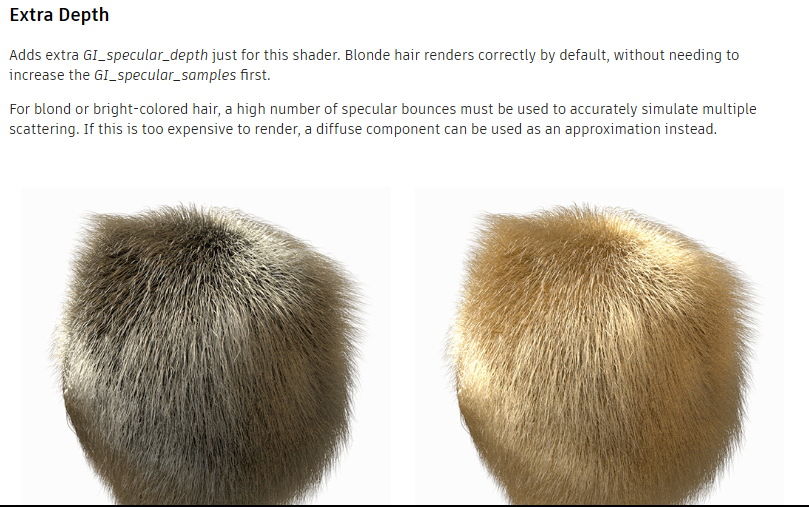Question about the render depth setting when rendering a scene with ...